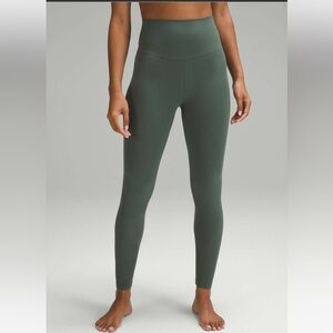 Lululemon Align High-Rise Pant 28" Dark Forest Like New Size 6